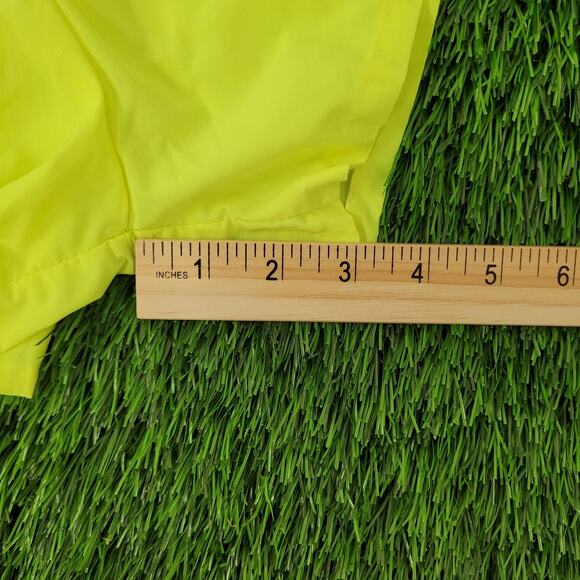 Vintage 90s MOD Gym Shorts Womens XS/S Green Neon - Picture 9 of 13